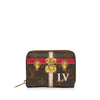 Brown Louis Vuitton Monogram Summer Trunks Zippy Coin Purse Small Wallets