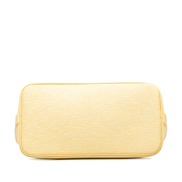 Yellow Louis Vuitton Epi Alma PM Handbag - Designer Revival