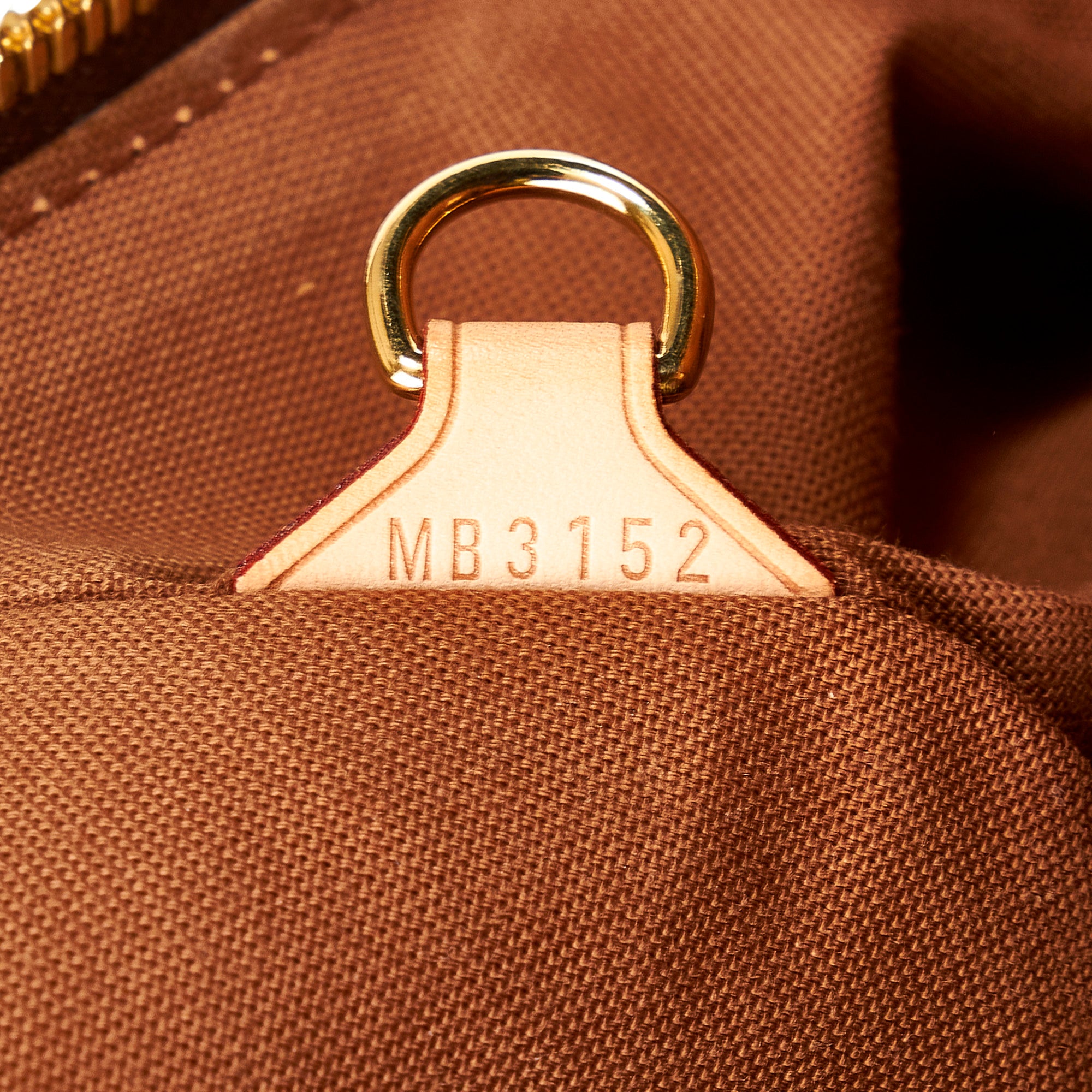 Tivoli leather handbag Louis Vuitton Brown in Leather - 35363916