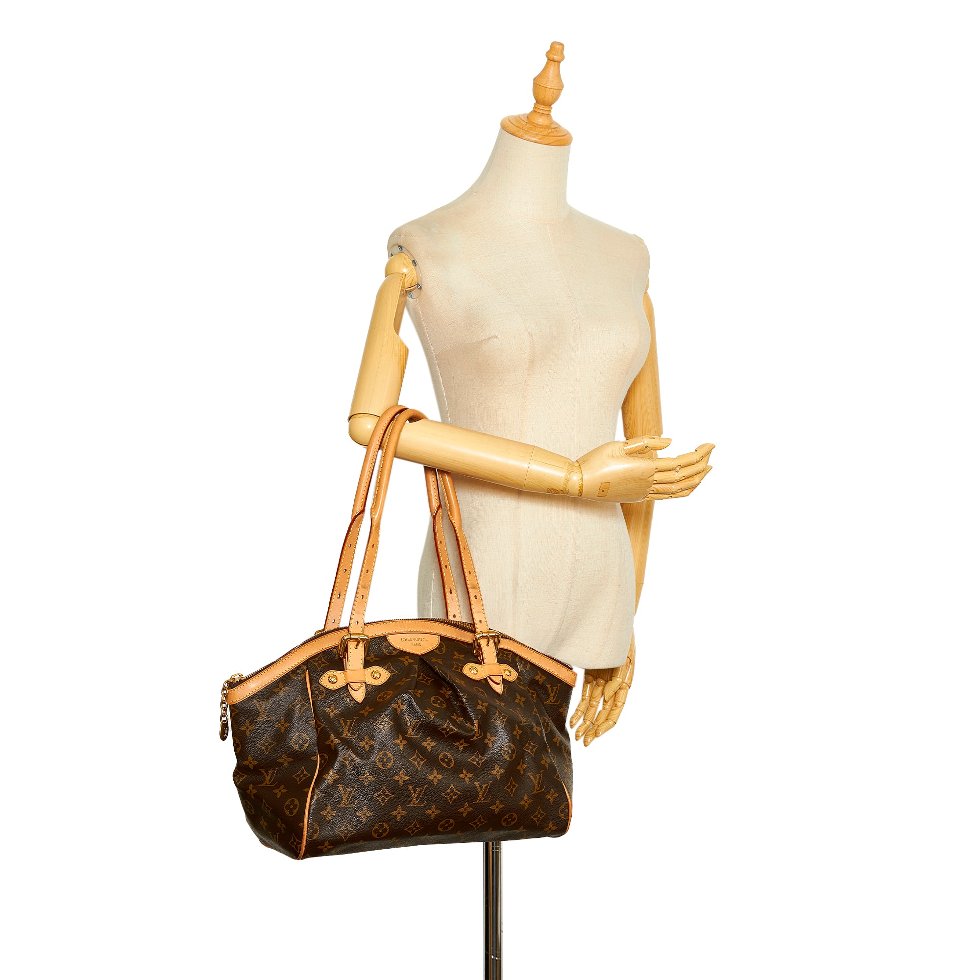 Louis Vuitton Tivoli GM Monogram Canvas Top Handle Bag on SALE