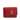 Red Gucci GG Marmont Leather Key Holder - Designer Revival