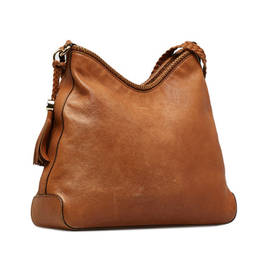 Tan Gucci Marrakech Shoulder Bag