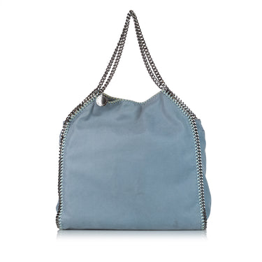 Blue Stella McCartney Maxi Falabella Tote Bag - Designer Revival
