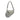 Silver Dior Mini Embossed Micro Oblique Saddle Baguette - Designer Revival
