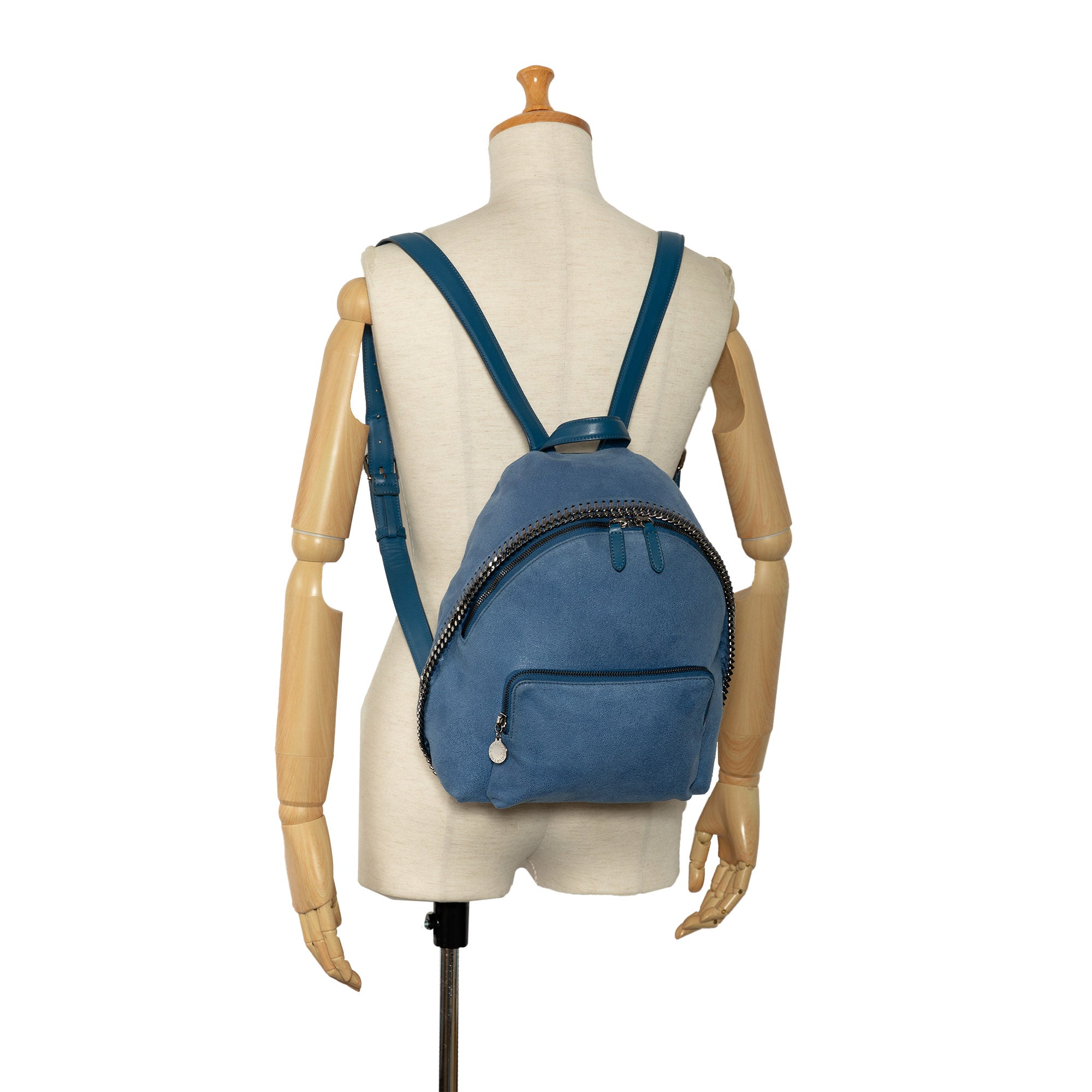 Blue Stella McCartney Falabella Backpack - Atelier-lumieresShops Revival