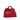 Red Ferragamo Gancini Leather Satchel - Designer Revival
