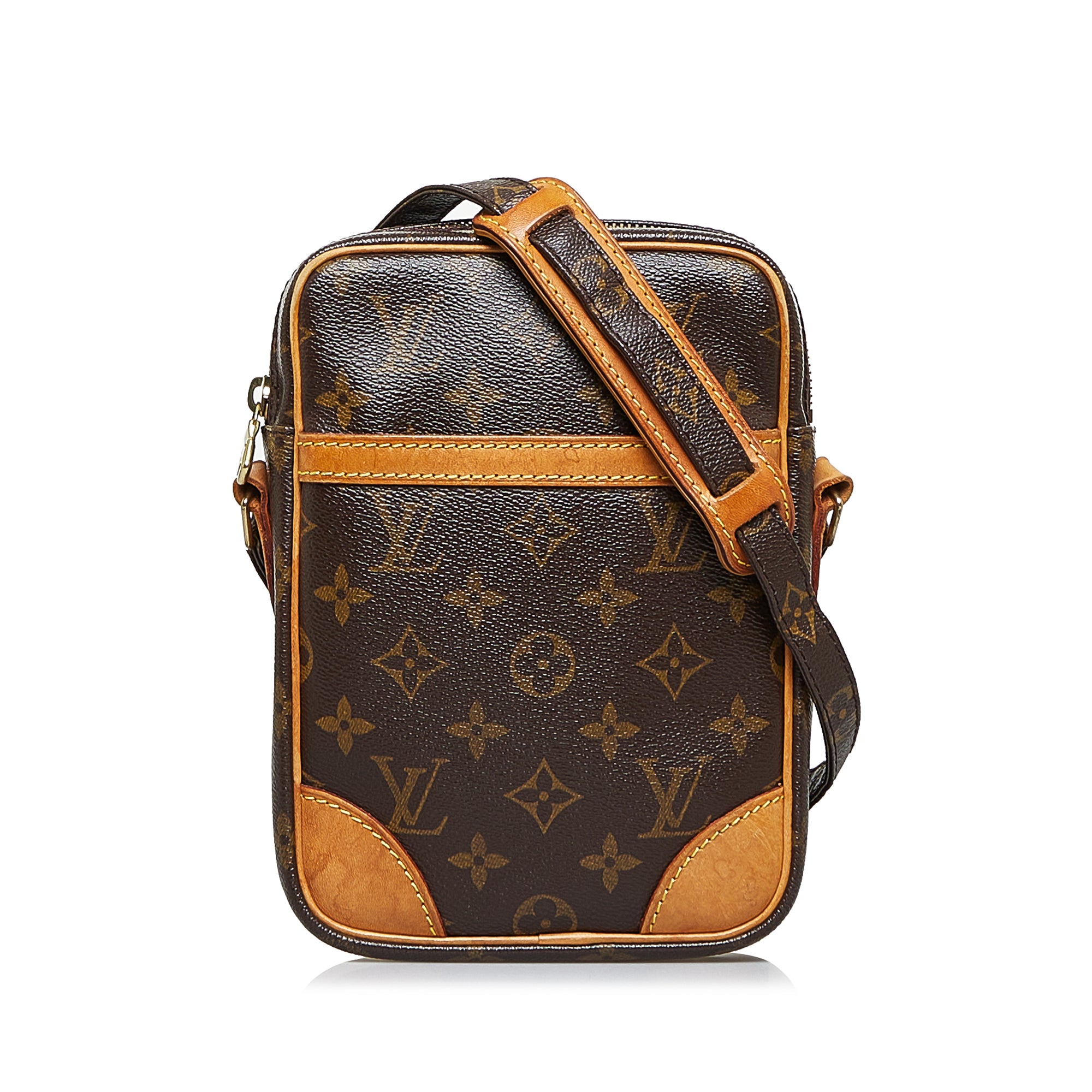 Louis Vuitton Damier Ebene Danube Crossbody Bag 4lv1018a