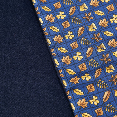 Blue Hermes Stole Angore Silk Scarf Scarves - Designer Revival