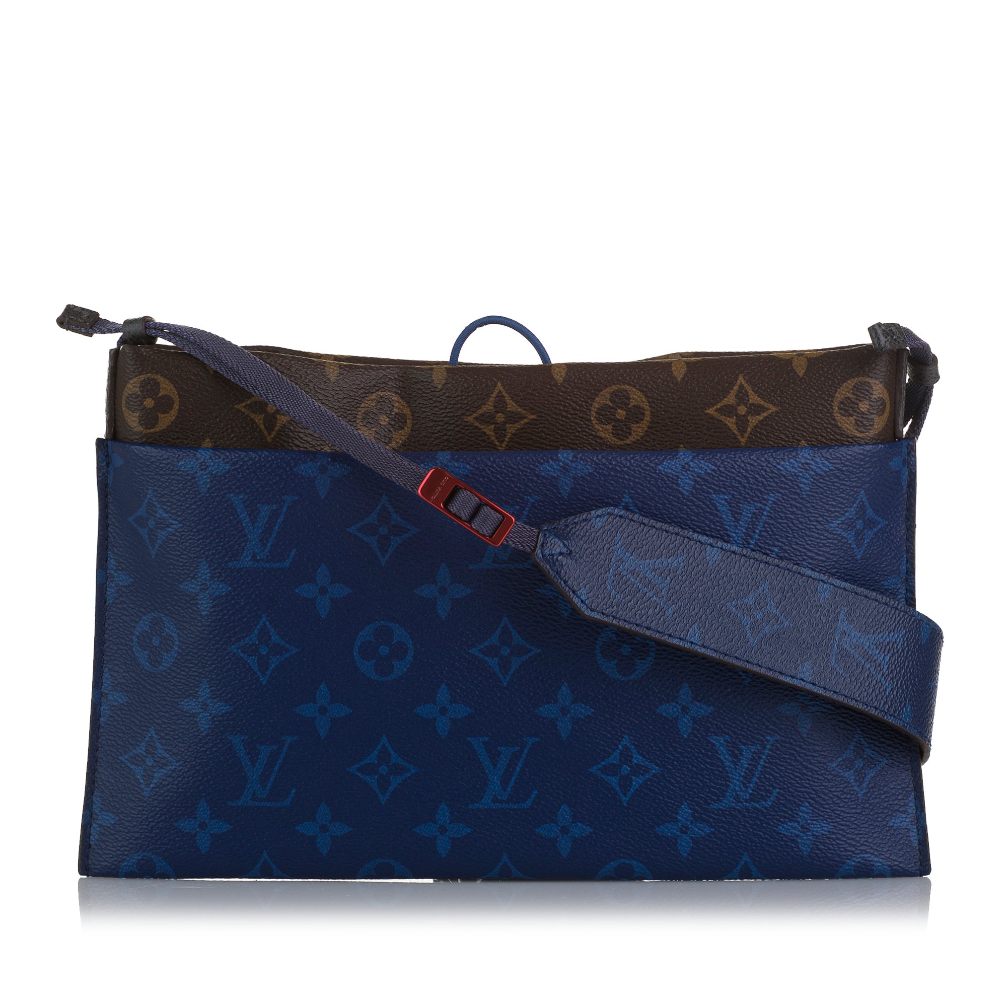 Blue Louis Vuitton Monogram Pacific Outdoor Pouch Crossbody, 51% OFF