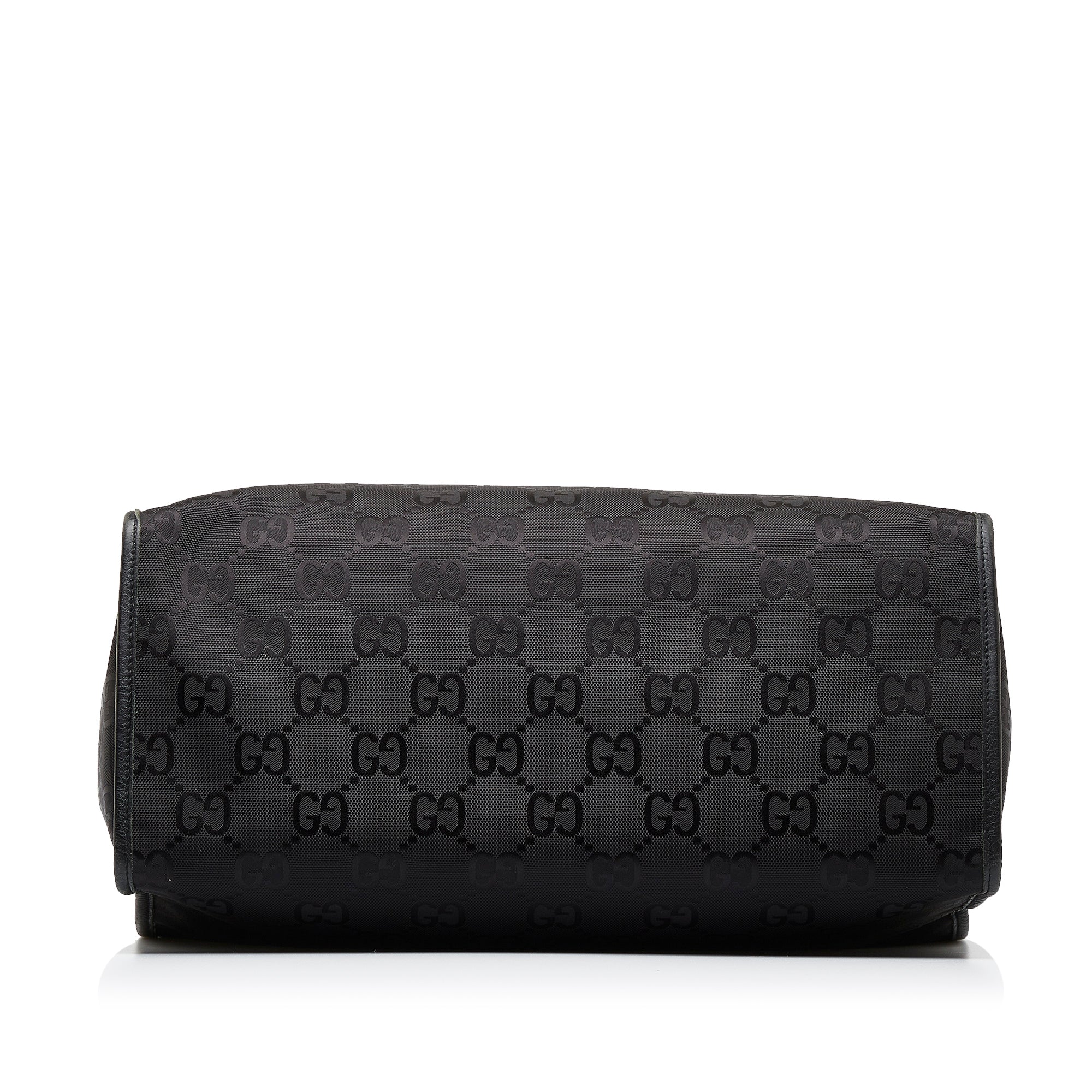 Gucci Econyl Nylon Monogram Off The Grid Messenger Bag Black