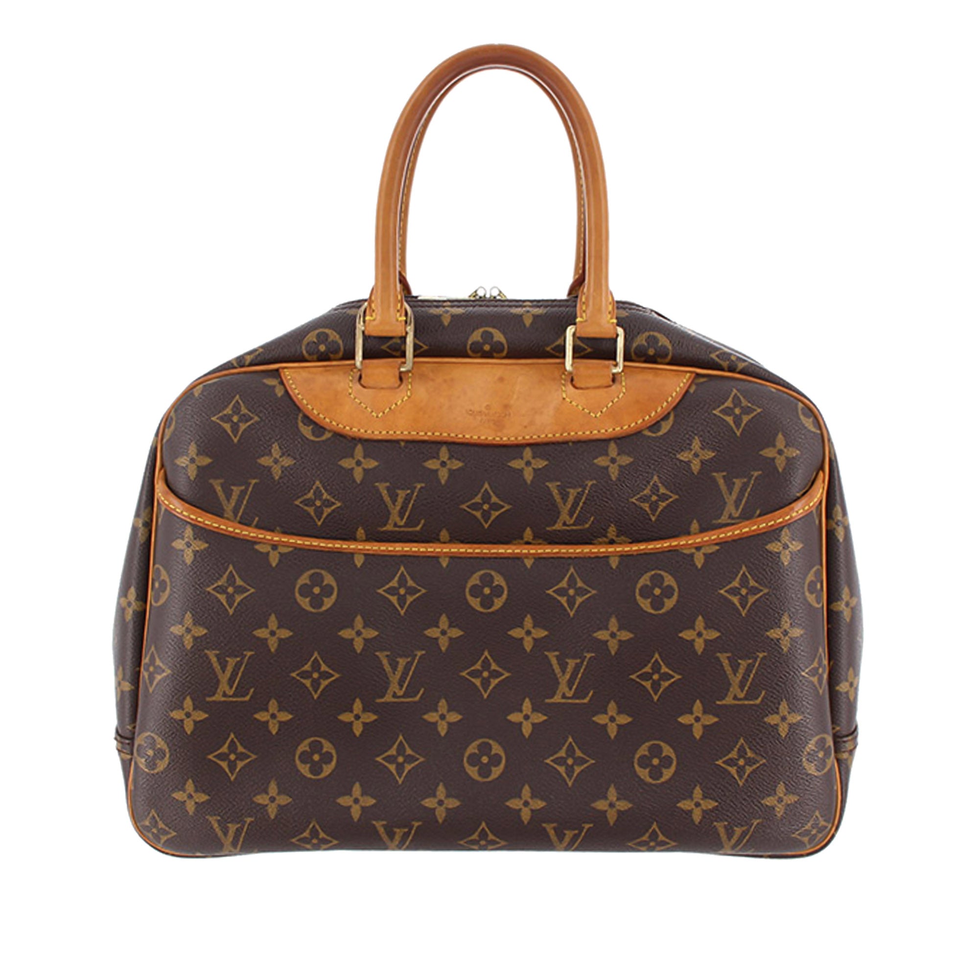 Louis Vuitton Leather Exterior Gold Bags & Handbags for Women