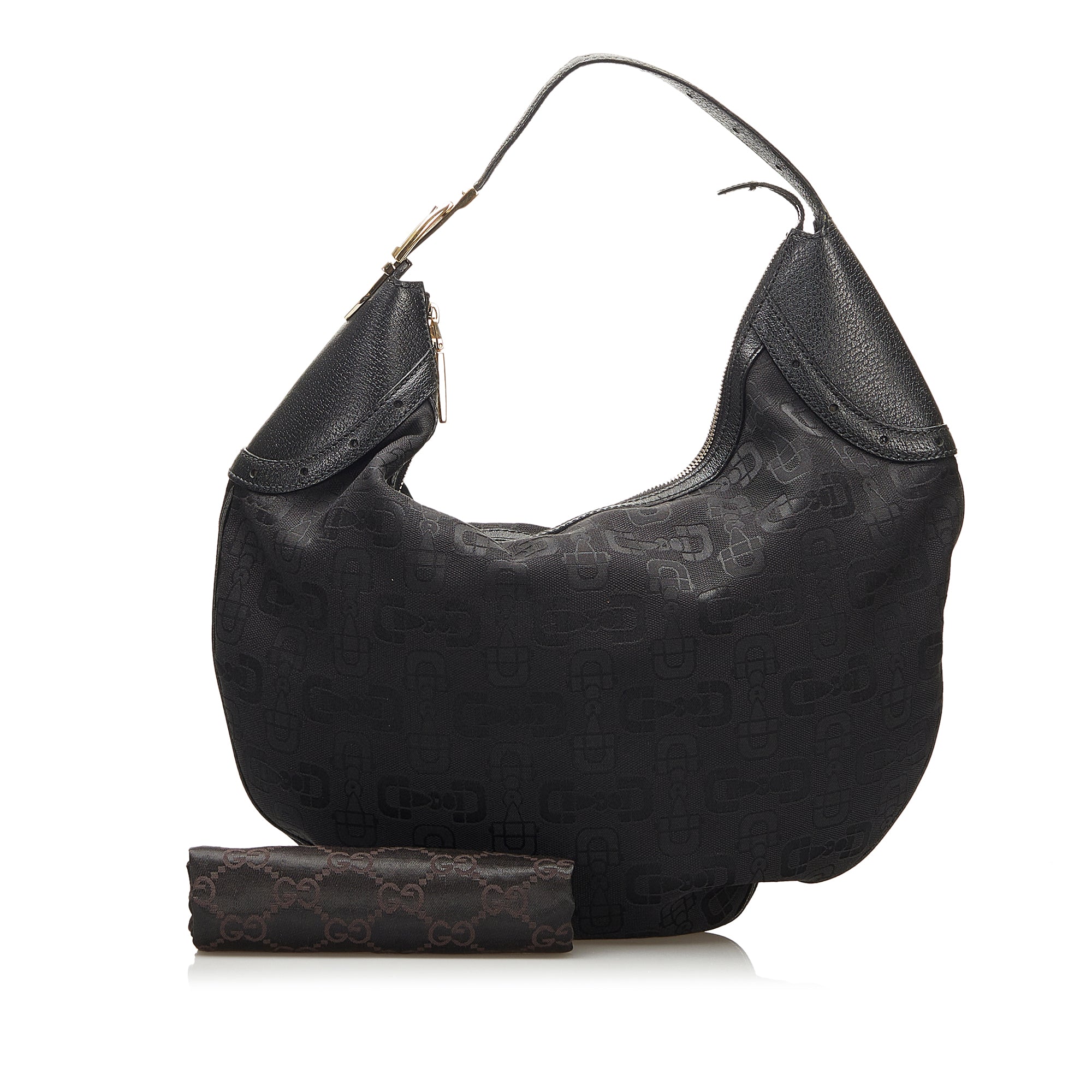 Gucci Horsebit Large Guccissima Leather Hobo Bag