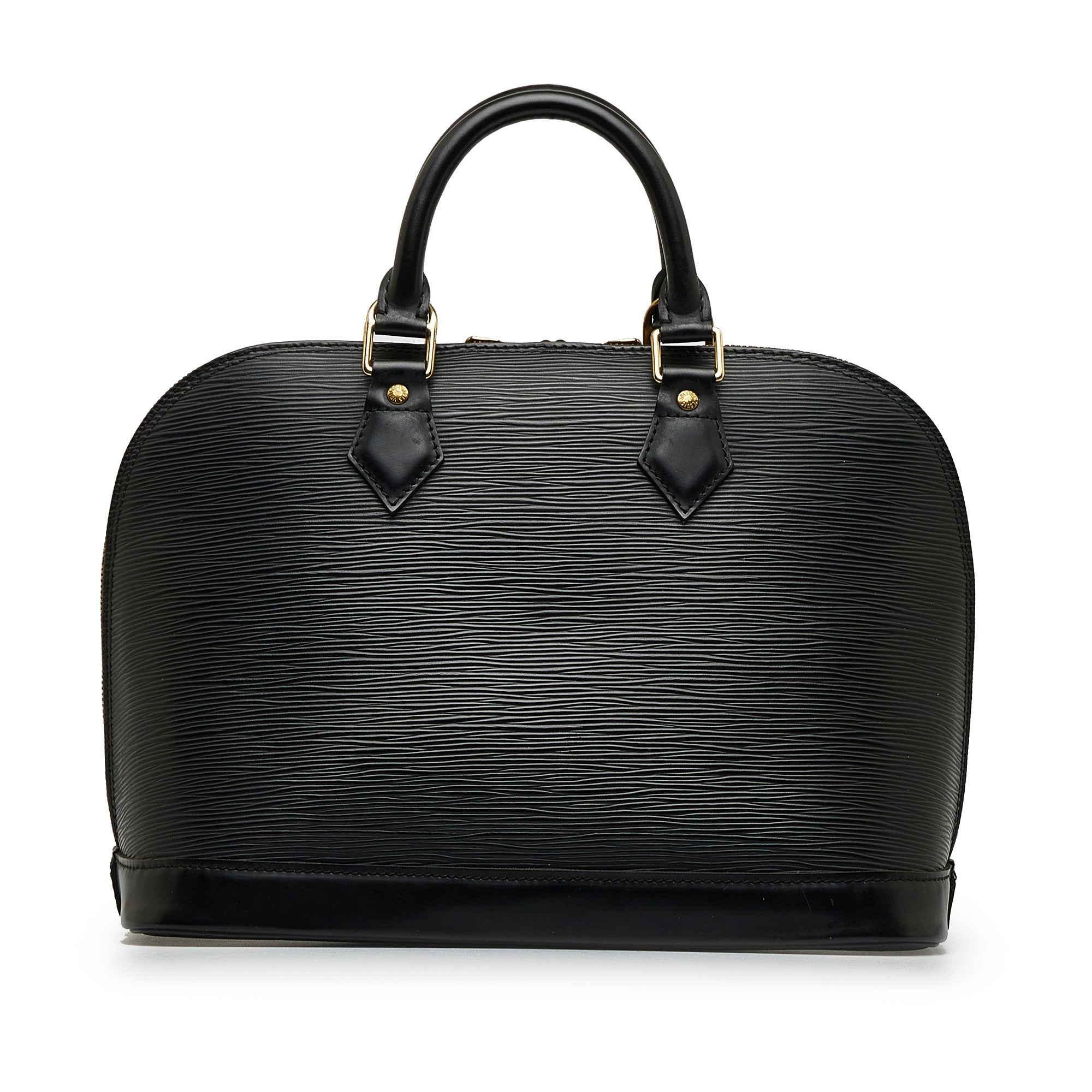 Louis Vuitton Alma PM Bag in Black Epi Leather — UFO No More