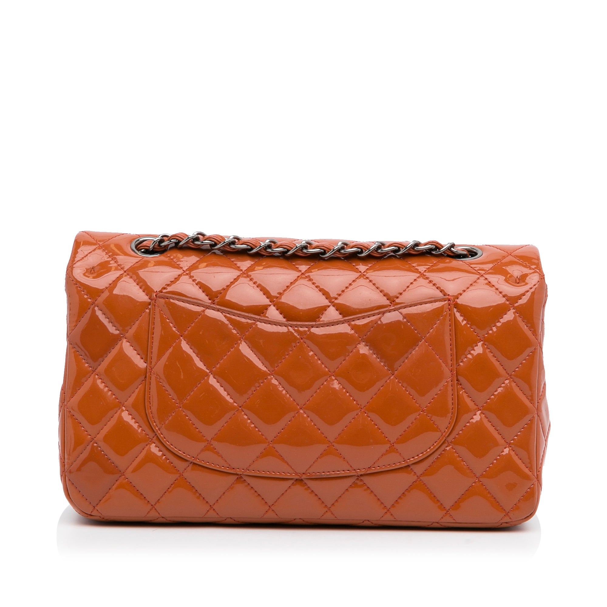 Chanel Mini Flap Patent Calfskin Leather Shoulder Bag