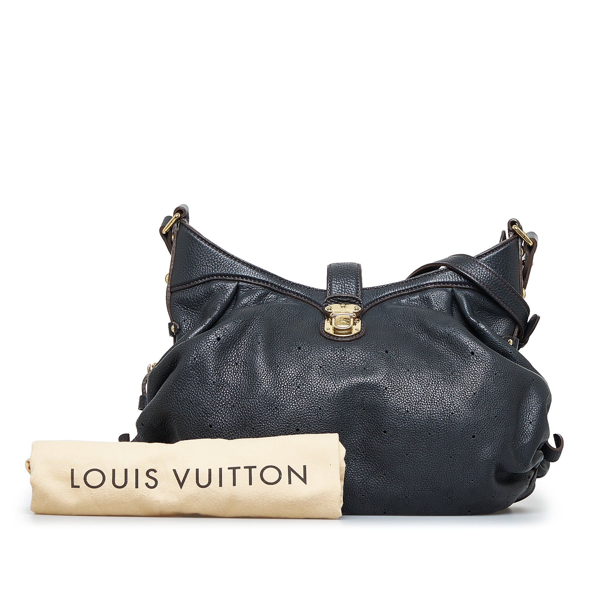 Black Louis Vuitton Monogram Mahina XS Crossbody Bag – Designer