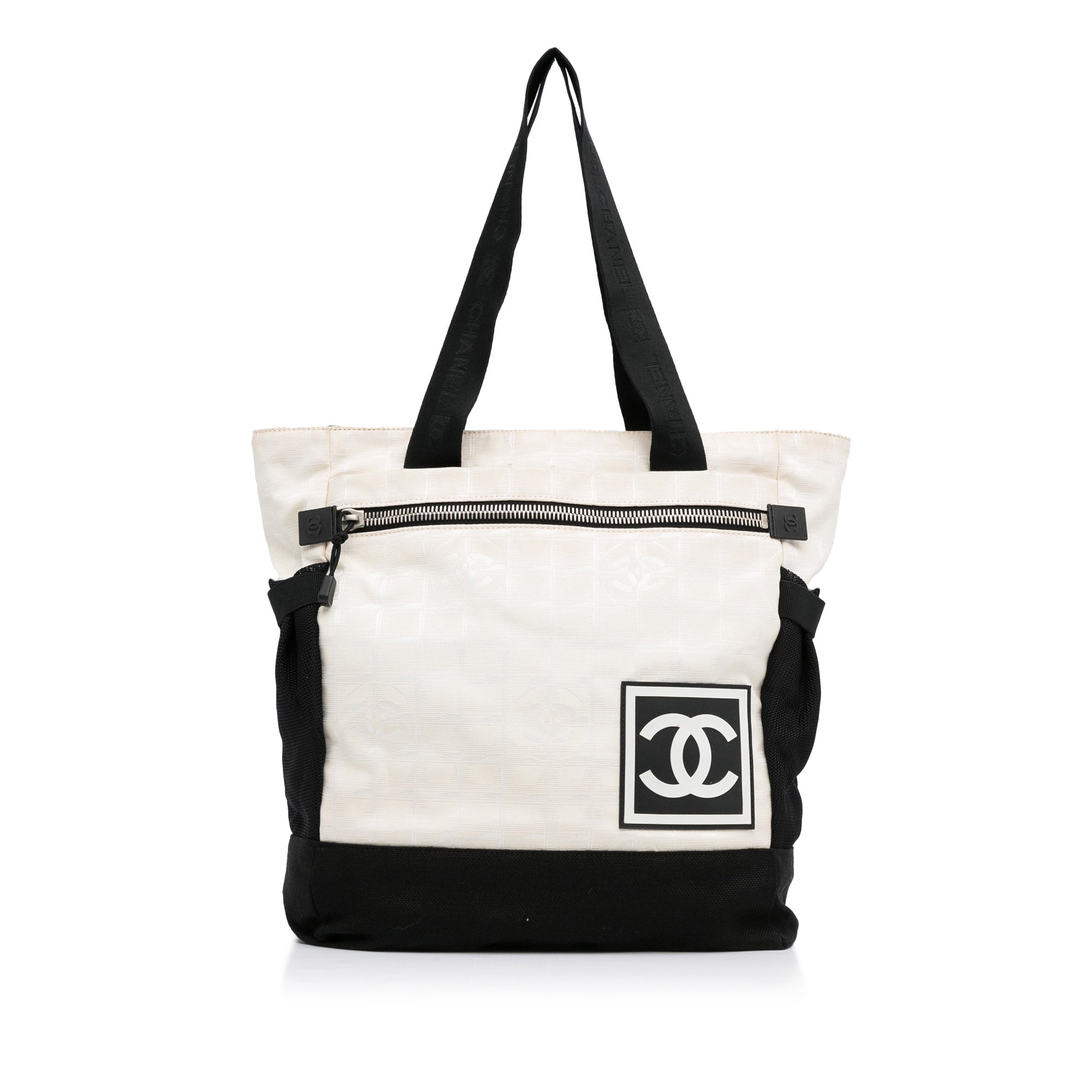 Chanel New Travel Line Tote Bag Black Cloth ref.945013 - Joli Closet