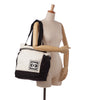 White Chanel New Travel Line Sports Backpack