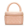 Pink Chanel CC Matelasse Vanity Bag