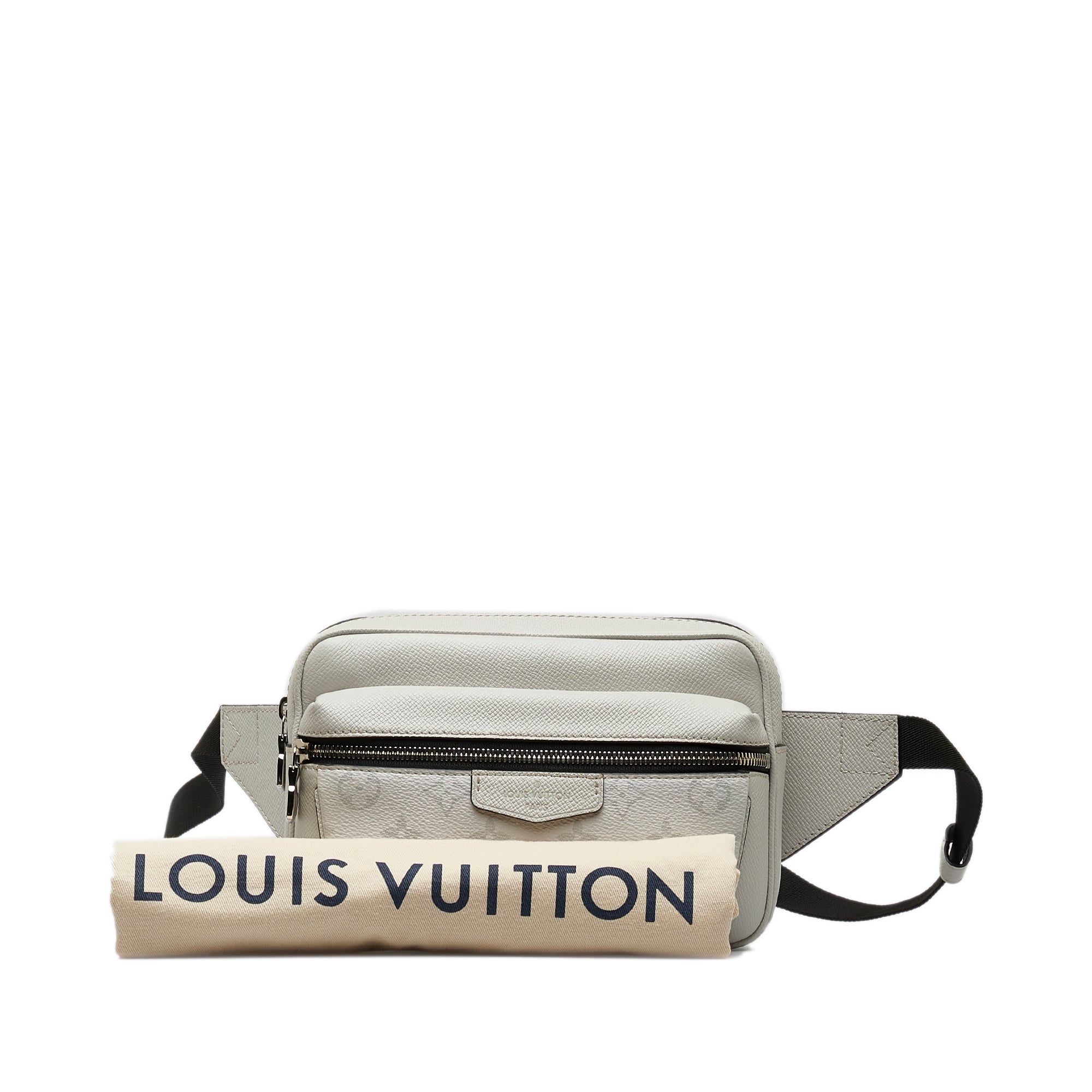 White Louis Vuitton Monogram Taigarama Outdoor Bumbag Belt Bag – Designer  Revival