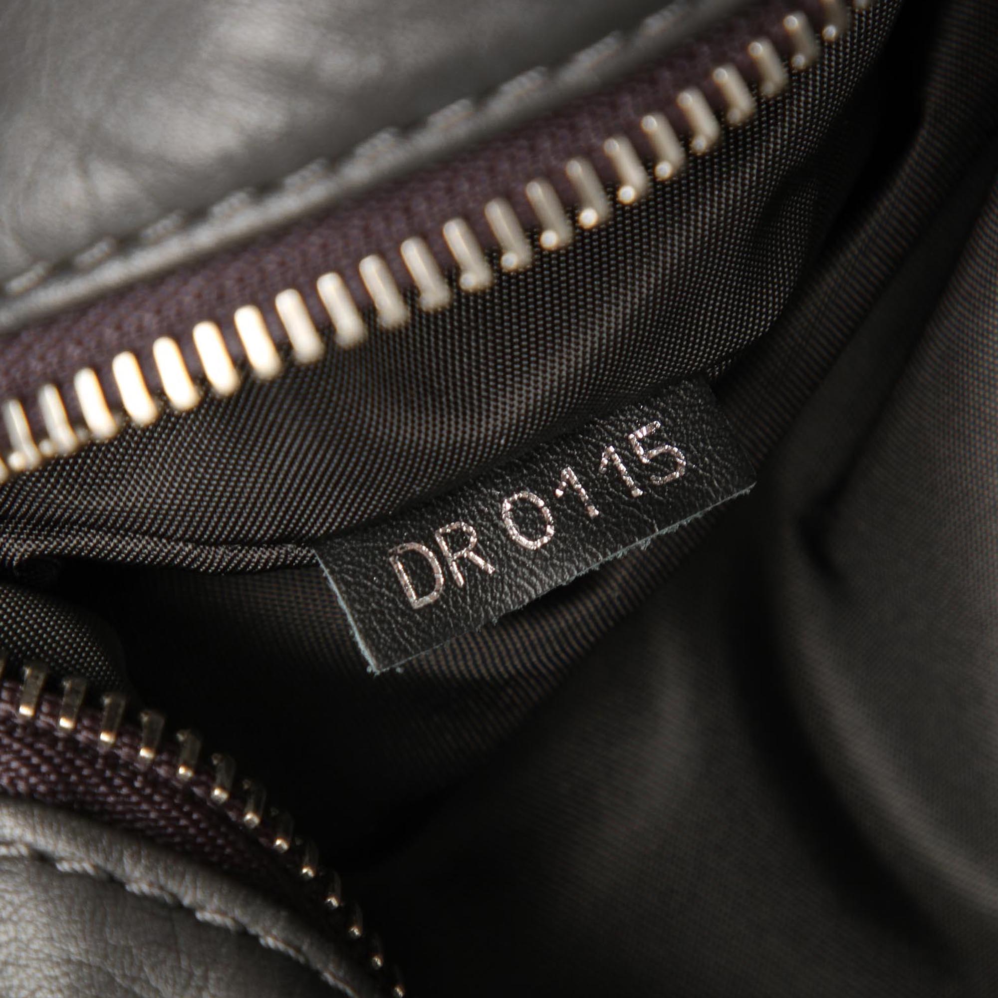 Gray Louis Vuitton V-Line Start Leather Travel Bag Travel Bag