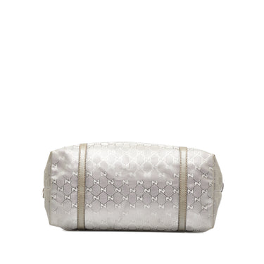 Silver Gucci GG Imprime Joy Tote Bag - Designer Revival