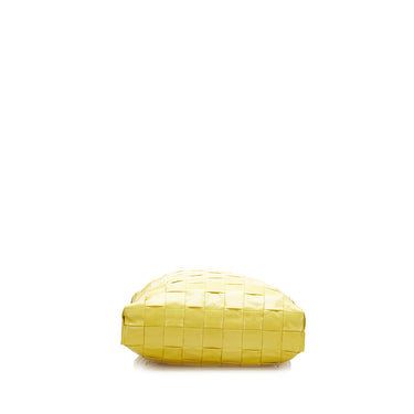 Yellow Bottega Veneta Maxi Intrecciato Cassette Tote Bag - Designer Revival