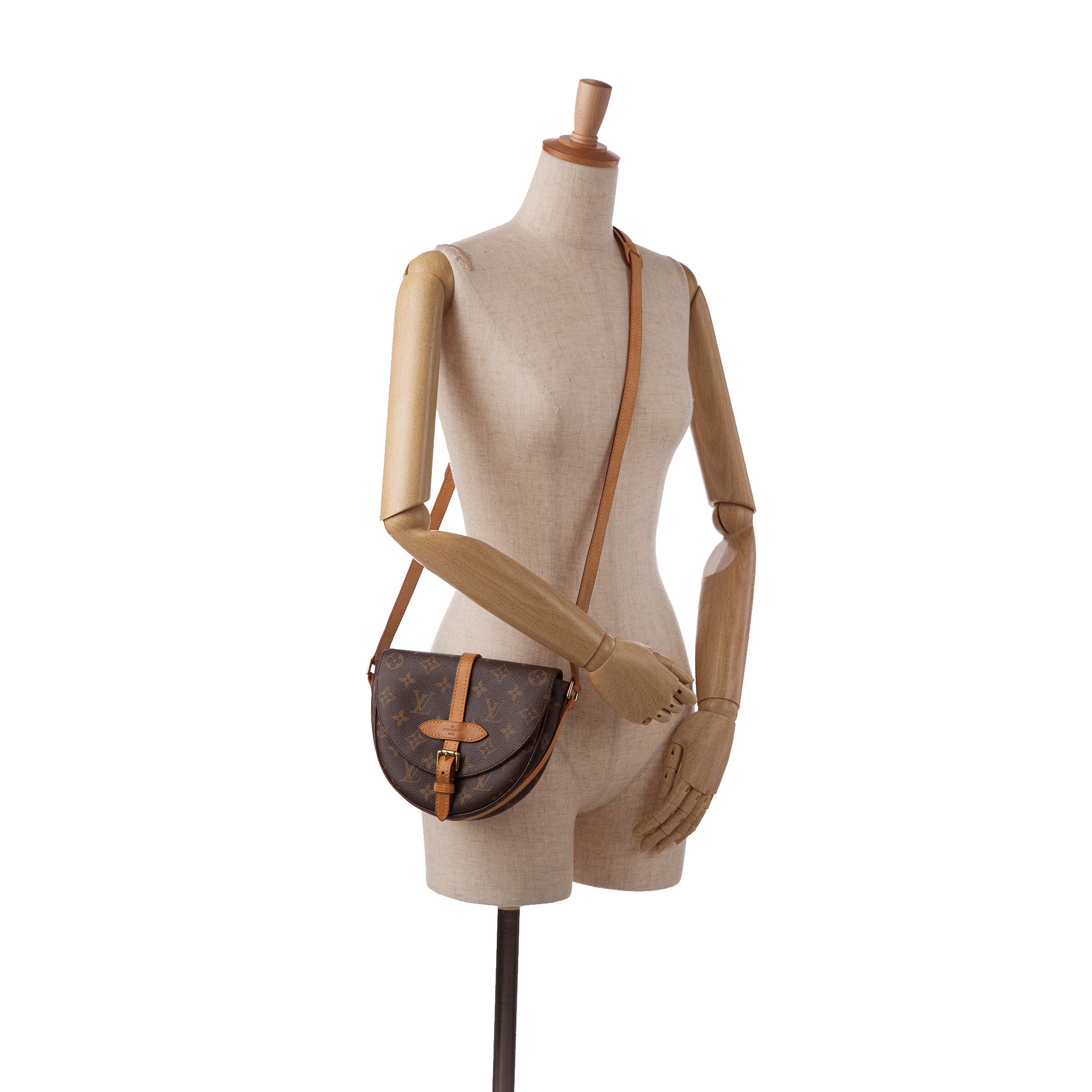 Brown Louis Vuitton Monogram Chantilly PM Crossbody Bag – Designer