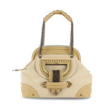 Brown Dior Jeanne Chain Frame Bag - Designer Revival