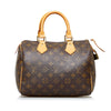 Brown Louis Vuitton Monogram Speedy 25 Boston Bag