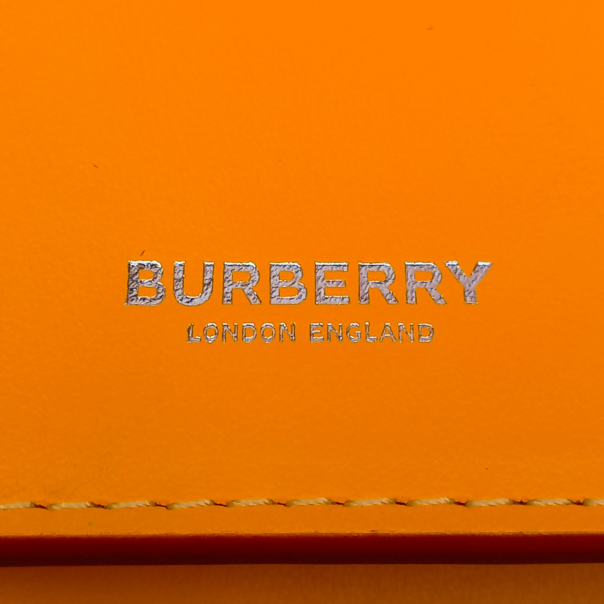 Burberry Handbags. in Orange
