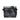 Black Off White PVC Net Binder Clip Flap Crossbody Bag - Designer Revival