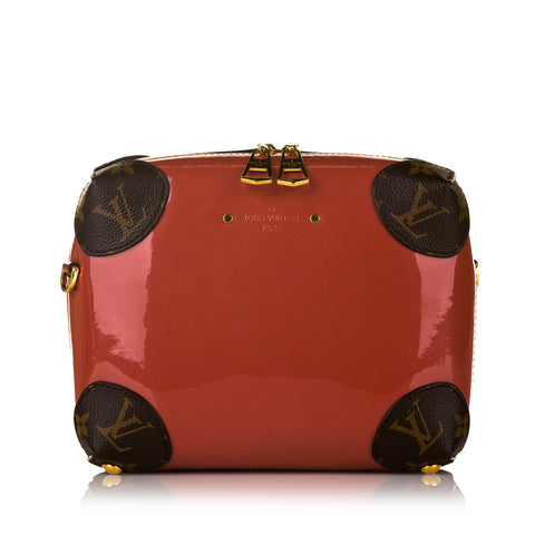 Patent leather crossbody bag Louis Vuitton Red in Patent leather