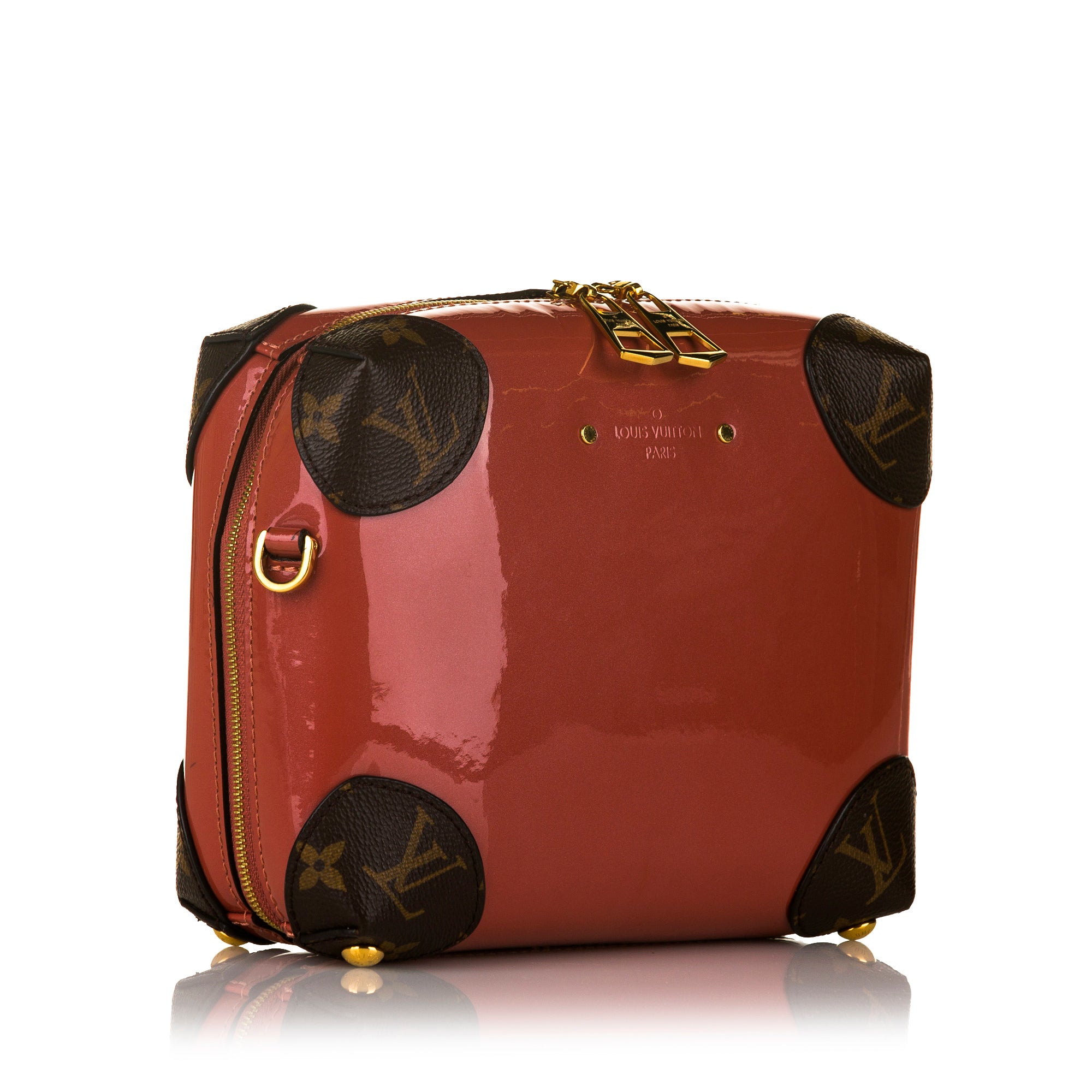 Louis Vuitton Monogram Vernis Neo Triangle M96052 Red Leather Patent  leather ref.852057 - Joli Closet