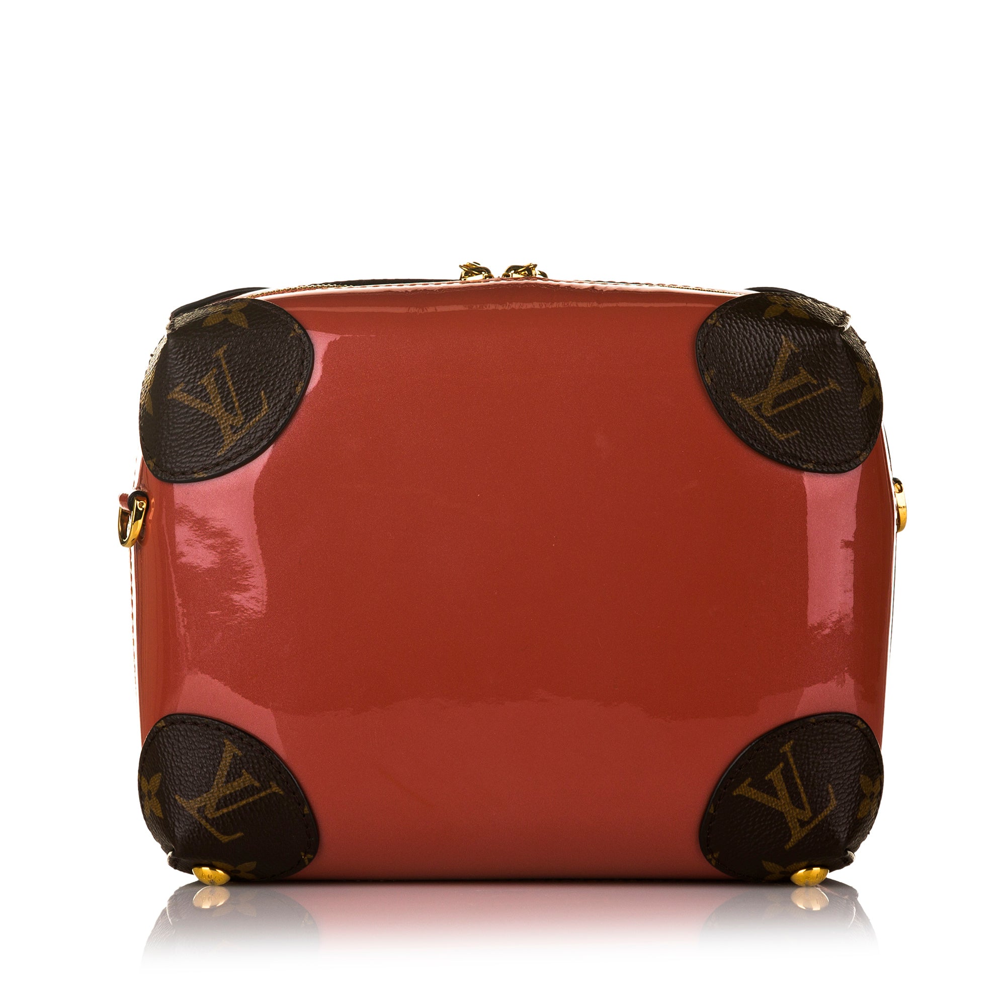 Orange Louis Vuitton Patent Miroir Venice Crossbody Bag – Designer