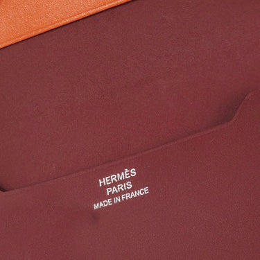 Orange Hermes Manhattan Card Case - Designer Revival