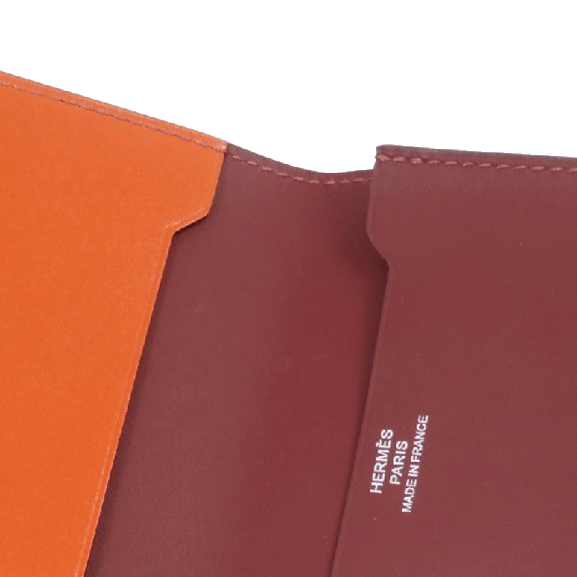 Orange Hermes Manhattan Card Case – Designer Revival