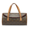 Brown Louis Vuitton Monogram Sonatine Handbag - Designer Revival