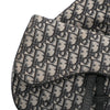 Gray Dior Oblique Saddle Crossbody Bag