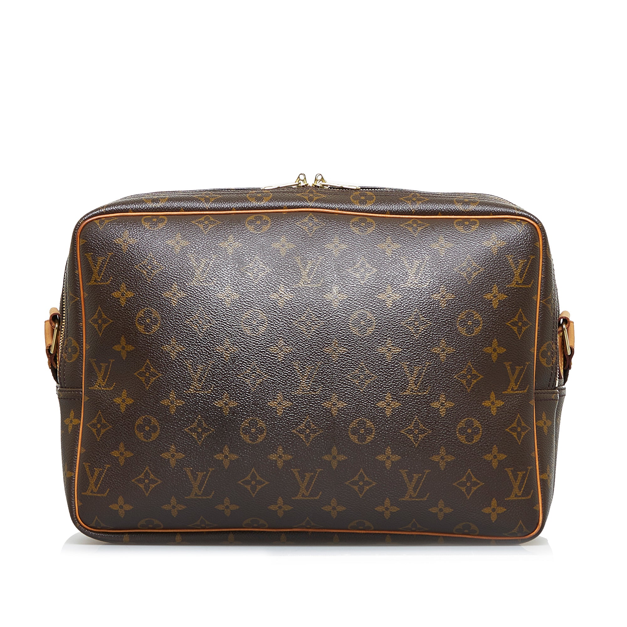 Shop for Louis Vuitton Monogram Canvas Leather Reporter GM Bag