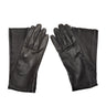 Black Chanel Camellia Lambskin Tall Gloves - Designer Revival
