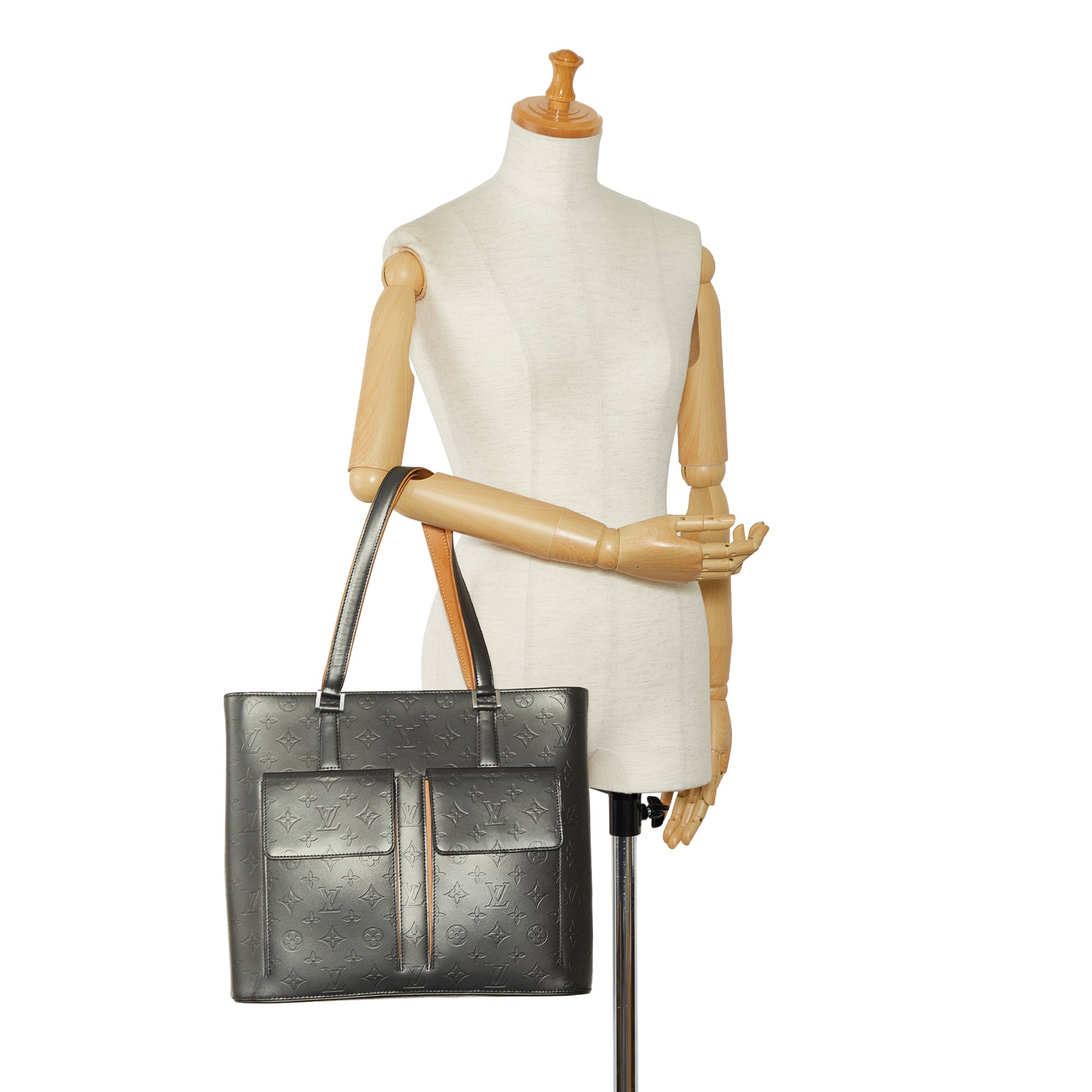 Black Louis Vuitton Monogram Mat Wilwood Tote Bag – Designer Revival
