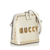 White Gucci Mini Guccy Sega Crossbody Bag