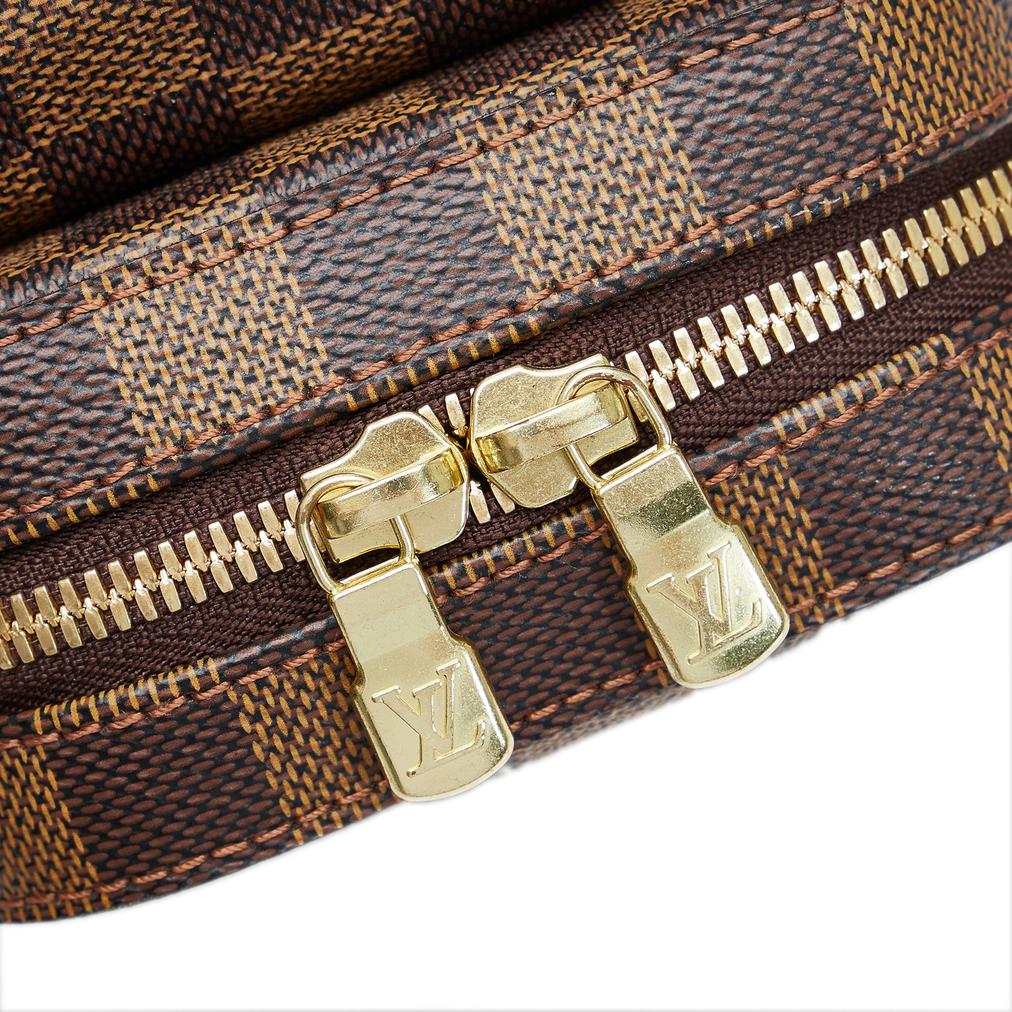  Louis Vuitton Damier Ebene Geronimos Cross-Body Belt Bag