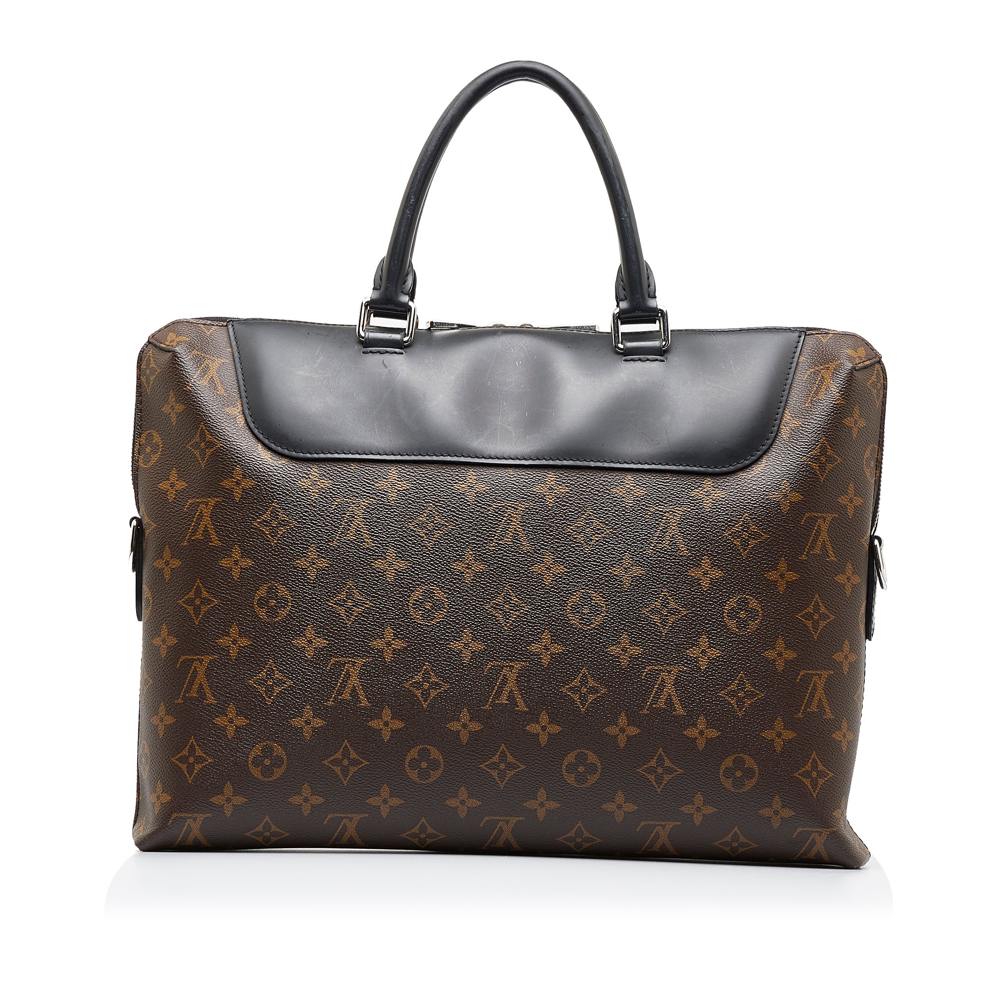 Brown Louis Vuitton Monogram Macassar Porte Documents Jour NM Business –  Designer Revival