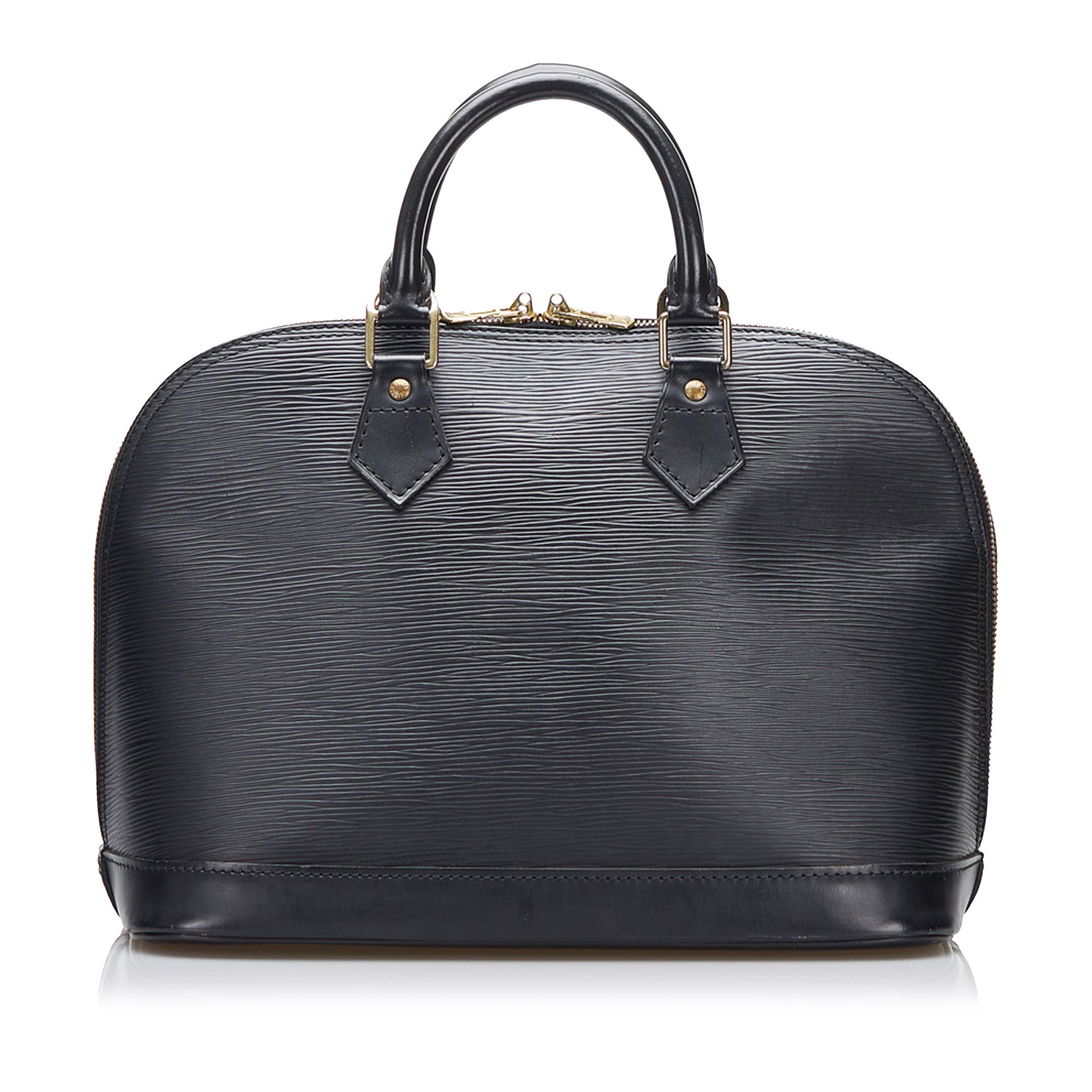 Black Louis Vuitton Epi Alma PM Handbag – Designer Revival