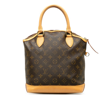 Brown Louis Vuitton Monogram Lockit PM Handbag - Designer Revival