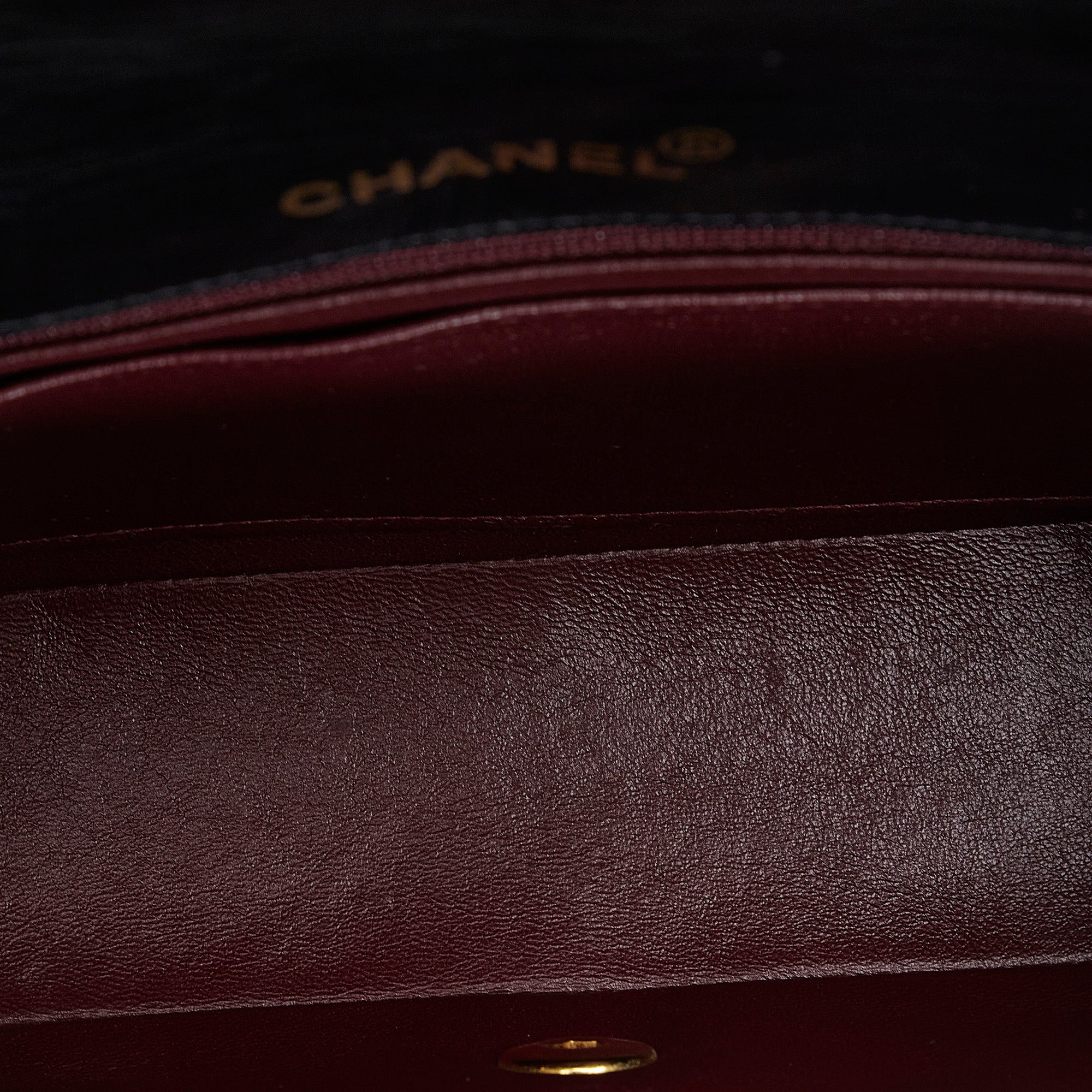 Chanel diana black leather - Gem