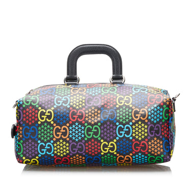 Multi Gucci GG Supreme Psychedelic Travel Bag - Designer Revival