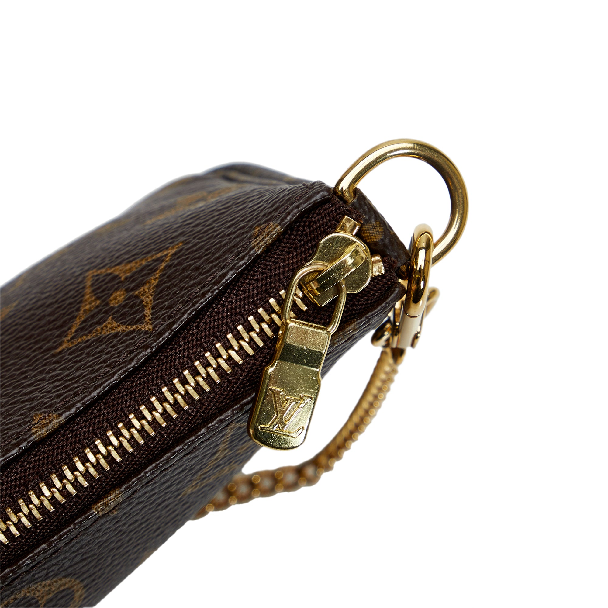 Louis Vuitton Mini Pochette Accessoires Brown M58009 Monogram