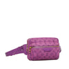 Purple Louis Vuitton Monogram Denim Outdoor Bumbag Belt Bag